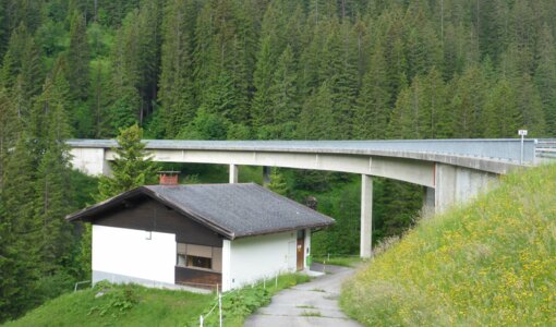 County government of Vorarlberg, examination of remaining load-bearing capacity bridge Krumbach (A), amiko bau consult