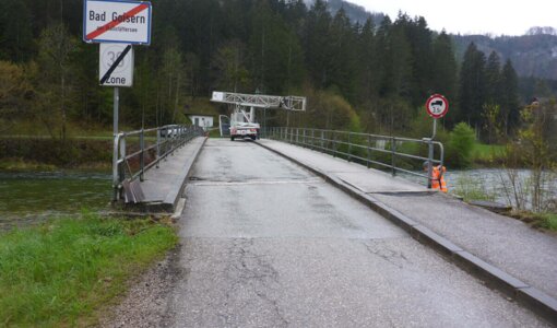 Structural recalculation Sophien bridge by amiko bau donsult, Bad Ischl
