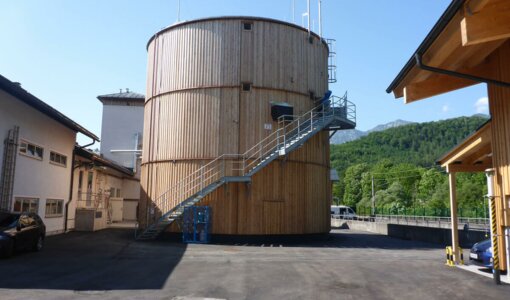 Modification sewerage treatment plant Hallstättersee, final design of supporting structure amiko bau consult