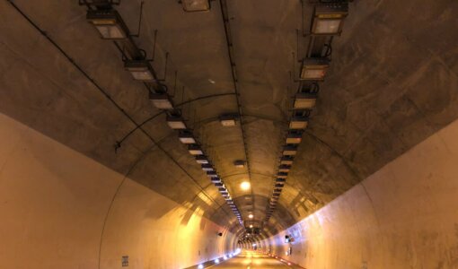 A02, tunnel Herzogburg, damage tests by amiko bau consult