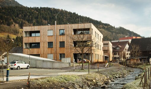 housing estate in Bludesch, Austria, reinforcement drawing amiko bau consult