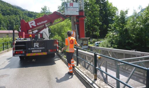 Brückenprüfung Bad Goisern durch amiko bau consult, 2023