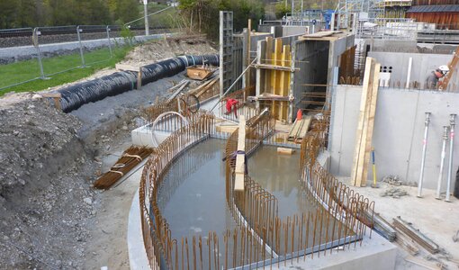 Verification statics for the digester tower STP Hallstättersee by amiko bau, Bad Ischl