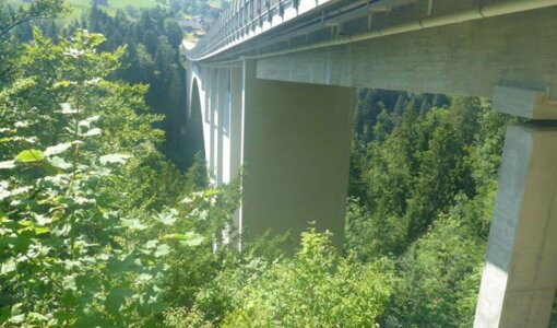 Bridge over Brenzer Ache, in-situ inspection 2022