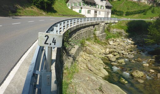 Examination condition of retaining walls state road Vorarlberg