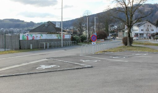 circulation area pedestrian and cycling path Solarbad Altmuenster, planning reconstruction amiko Bad Ischl