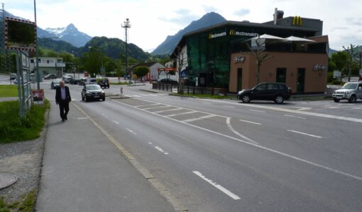 Asfinag, junction Bludenz/Buers, permit application planning road construction amiko bau consult