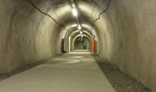 Escape tunnel Amberg tunnel A14, structural inspection by amiko bau consult