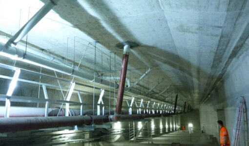 Brücke Schottwien von innen, Prüfung durch amiko bau consult, Bludenz