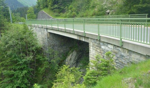 Bridge, support structure and building inspections 2022, country roads Vorarlberg