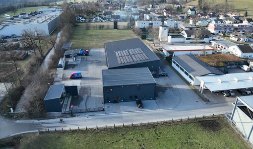 New Fetzel Schlins building aerial photo