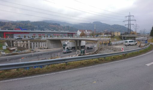 Asfinag, rebuilding junction Bludenz-Buers, permit application planning