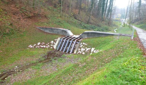 Completion of the Brunngraben torrent filter barrier