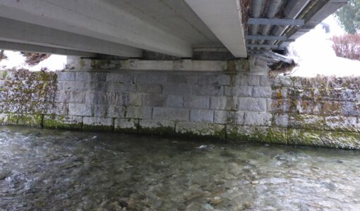 Marktgemeinde Altmünster, Prüfung Brücke Dambach durch amiko