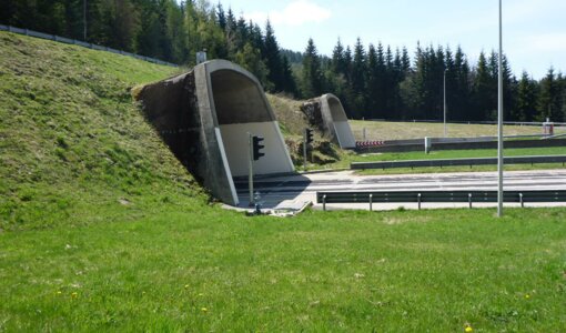 Portal sections tunnel Kalcherkogel, refurbishment concept by amiko bau consult