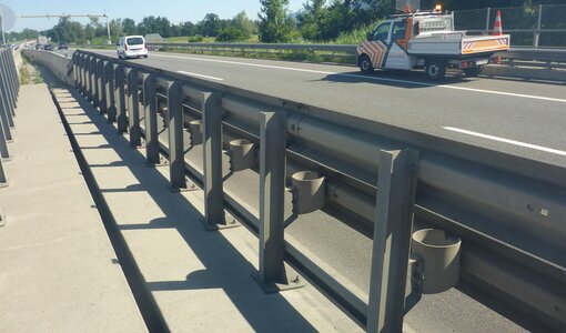 amiko bau consult, Brückeninspektion auf der A14