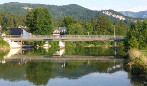 View on Goiserer bridge, Upper Austria