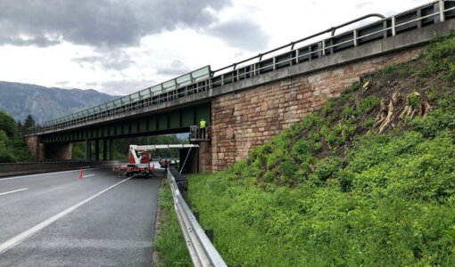 Besichtigung Überführung A10, Salzburg Moosstraße, Sanierung