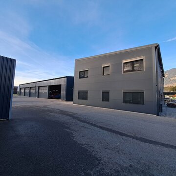 New construction of commercial building in Schlins (A)