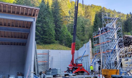 Erweiterung Holzlager, Einreichplanung amiko bau consult