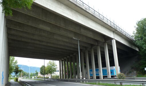 Verkehrsführungskonzept A14, Sanierung Brücken, amiko