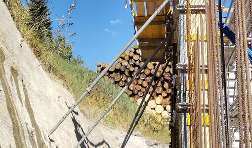 Erweiterung Holzlager Nord, Erhart Holz in Sonntag