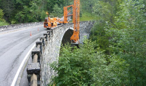 Nachrechnung nach den aktuellen Normen, Tiefenbachbrücke