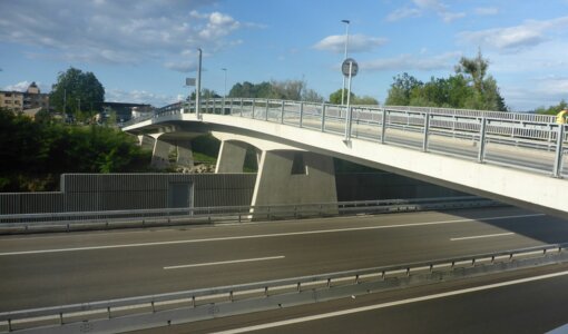 Bridge over A1 Switzerland, inspection amiko bau consult