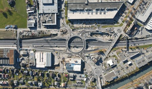 Structural verification of reconstruction planning motorway junction Bludenz-Bürs by amiko bau consult
