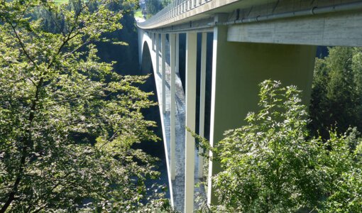 county government Vorarlberg, statically building project, viaduct Lingenau, amiko