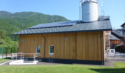 Reinhalteverband Hallstättersee, STP, modification and enlargement
