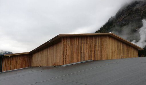 Einreich- und Ausführungsplanung Hallenüberdachung durch amiko bau consult