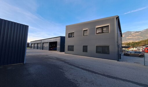 New building Fetzel Schlins front view