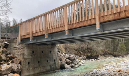 Postalm road structural calculations reconstruction of bridges amiko bau consult