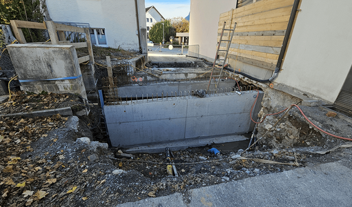 amiko bau consult, konstruktive Optimierung der Bauwerke Mühlebach in Nüziders