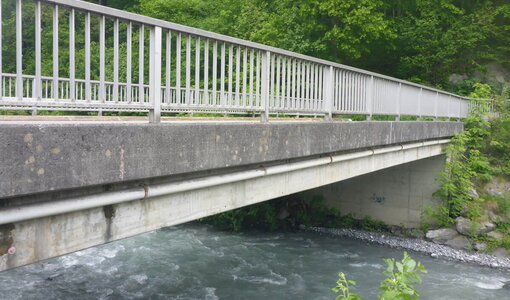 Bridge over river Alfenz, inspection by amiko bau consult