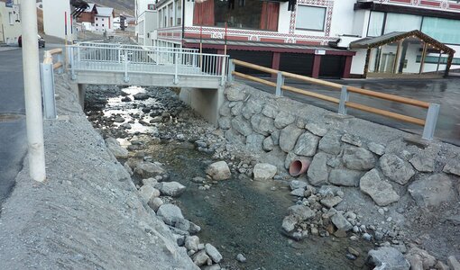 torrents and avalanche protection control Bludenz, detail and structural framework planning Zürsbach, amiko
