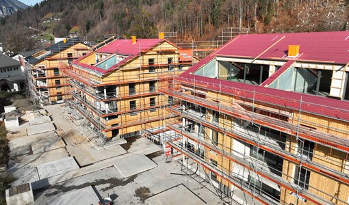 Reinforcement planning for housing estate Kaltenbrunnen by amiko bau consult