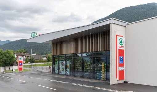 Side view of Sparmarkt Bludenz