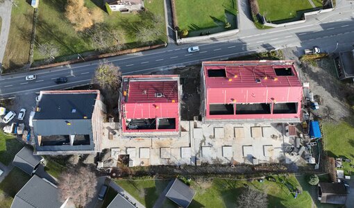 Execution planning amiko bau consult for housing estate of Wohnbauselbsthilfe Vorarlberg