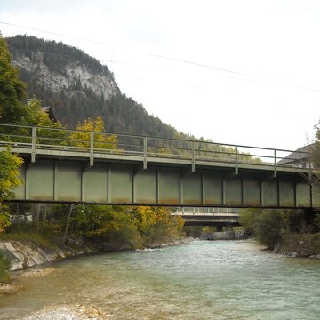 ÖBB, Isar-bridge, Scharnitz km 32,090