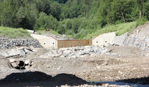 Barrier Rellsbach, Torrent and avalanche control Bludenz, planning amiko