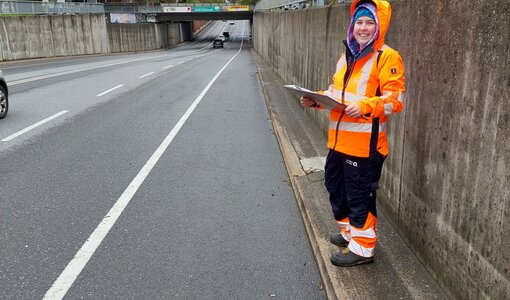 Landesstraßen Vorarlberg, Kontrolle Bauwerk auf der L190