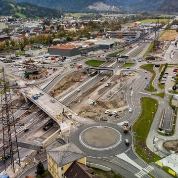 Structural analysis A14, junction Bludenz/Bürs (A)