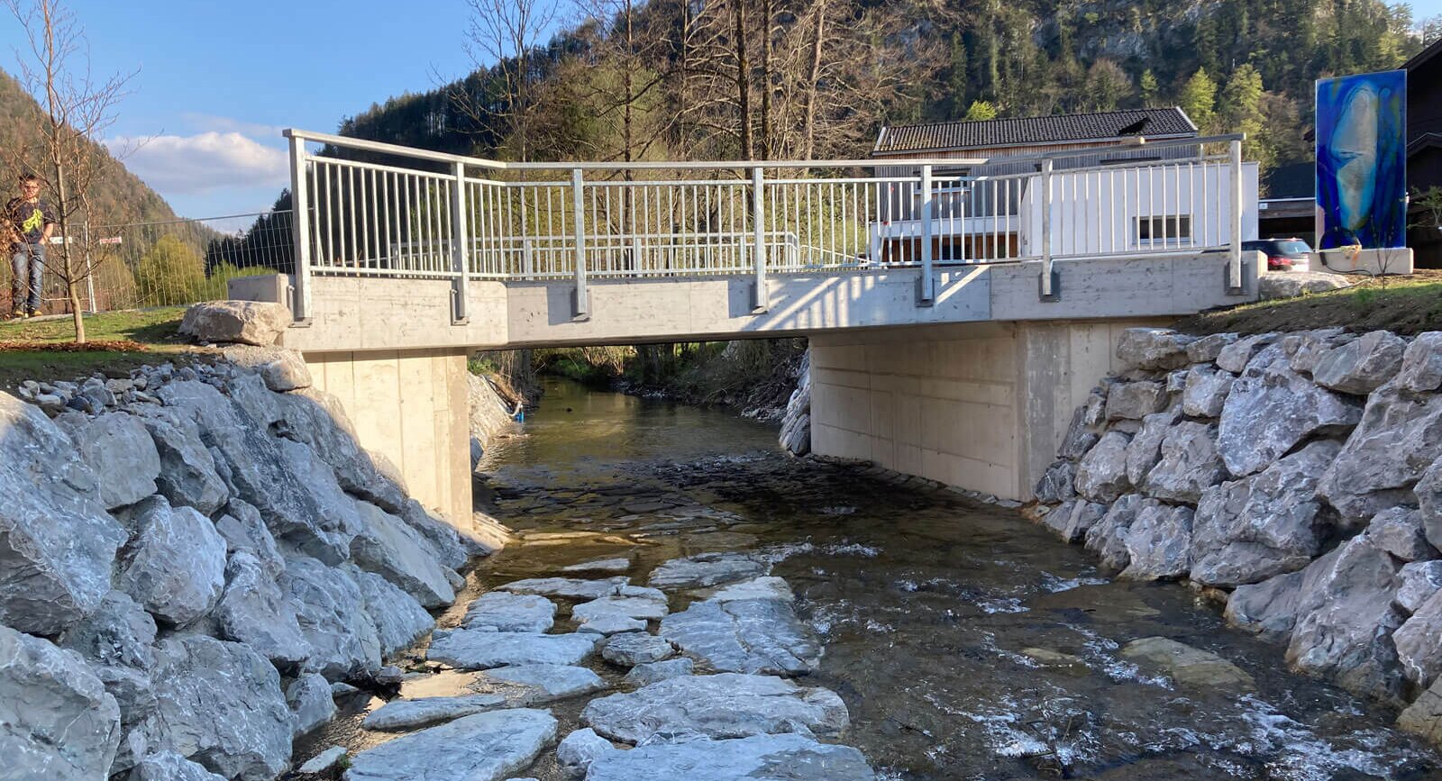 New building of bridge St. Gilgen (A)
