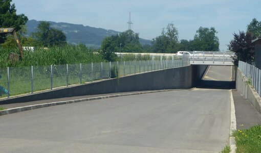 A14 motorway underbridge V52L, inspection by amiko bau consult