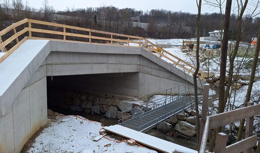 Neubau Brücke Katzbach, A7, Asfinag