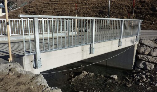 Zürs, bridge planning of supporting framework by amiko