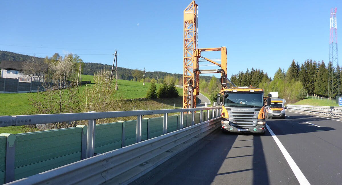 Bridge inspection ASFINAG, A2, Graz (A)