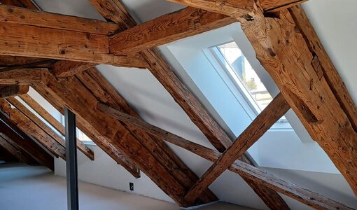 Refurbishment and restauration attic, structural analysis amiko bau consult, Bludenz